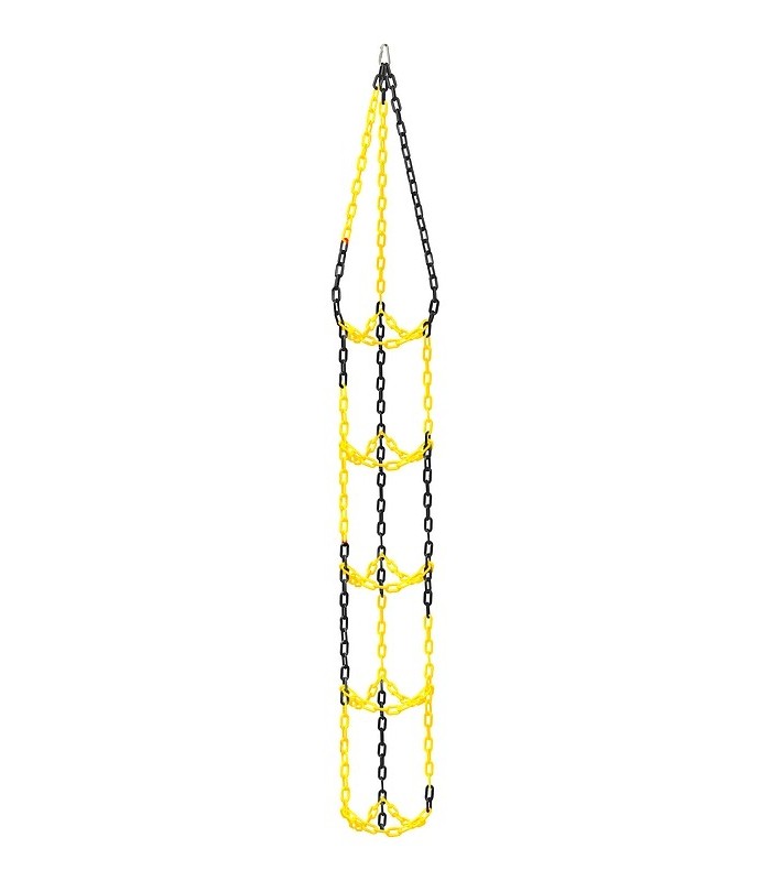 Wieszak na 5 piłek - Czarno-Żółty