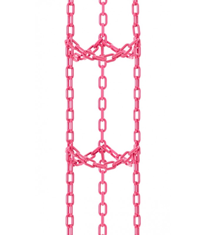 Wieszak na 6 piłek - różowy